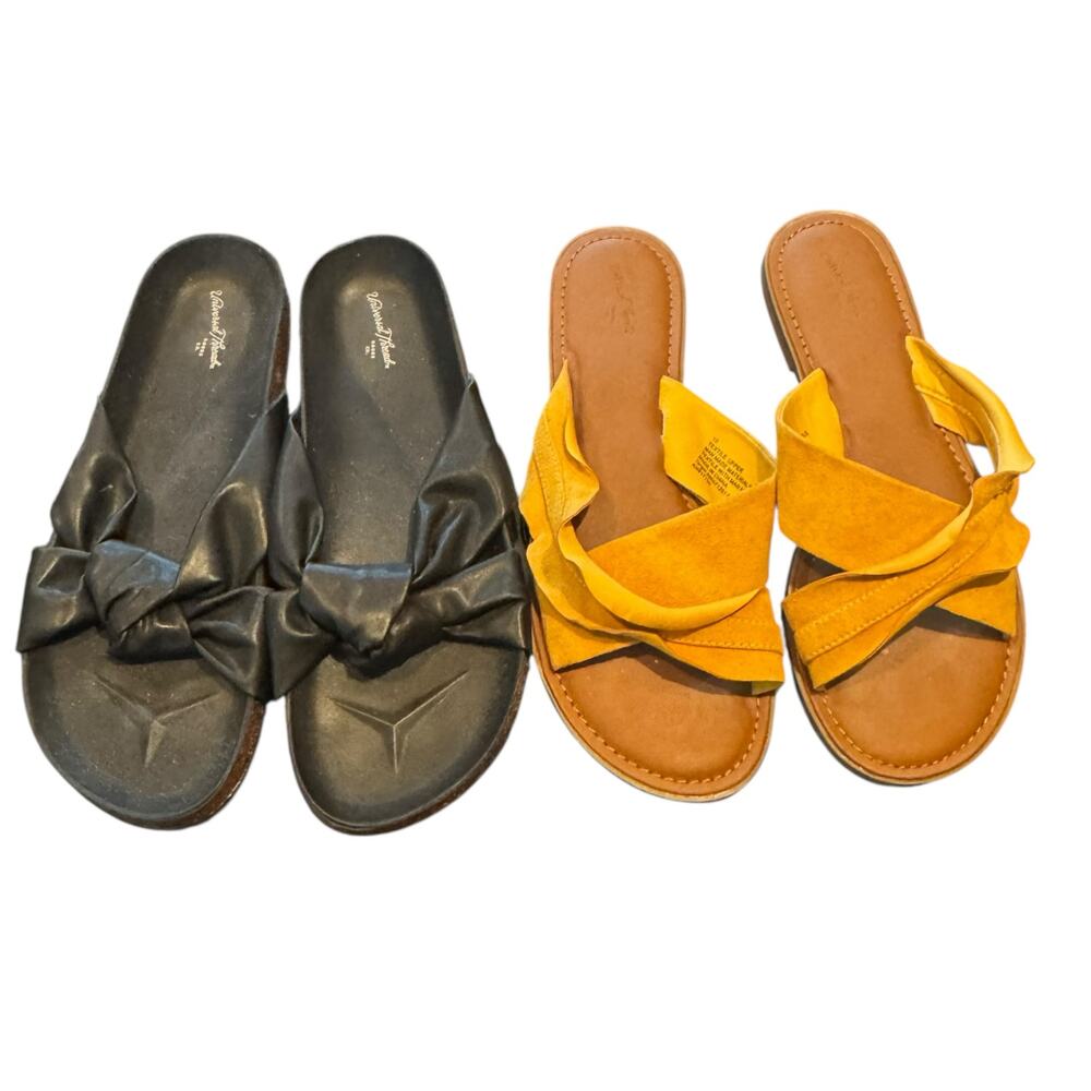 2 Pairs Size 10 Universal Thread Sandals